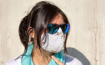 Masque de protection respiratoire en tissu